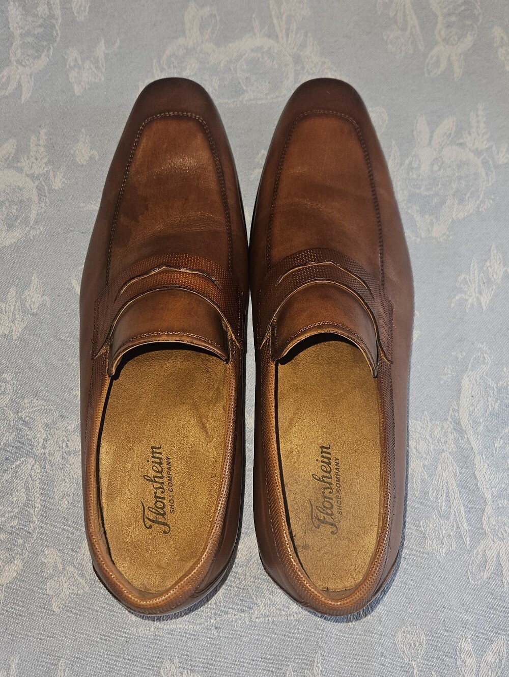 Florsheim Postino Moc Toe Penny Loafers Mens 12M - Picture 5 of 13